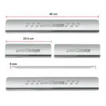 Ateen Door Sill/Foot step Stainless Steel Plates Set Of 4 For Toyota Land Cruiser Prado