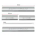 Ateen Door Sill/Foot step Stainless Steel Plates Set Of 4 For Datsun GO+