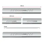 Ateen Door Sill/Foot step Stainless Steel Plates Set Of 4 For Toyota Fortuner