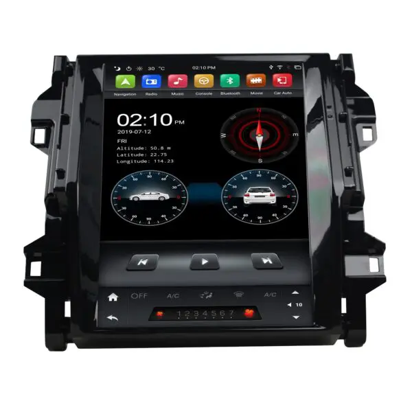 Ateen Tesla Screen For Toyota Fortuner 2016 | 2+32GB | Apple Carplay