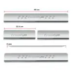Ateen Door Sill/Foot step Stainless Steel Plates Set Of 4 For Ford Freestyle