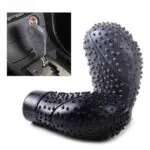 Car Silicon 5 Speed Oval Gear Stick Shift Knob Boots Cover Universal Non-Slip Protector