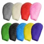 Car Silicon 5 Speed Oval Gear Stick Shift Knob Boots Cover Universal Non-Slip Protector - Image 4