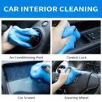 Multipurpose Reusable Car Interior AC Vent Dashboard Dust Dirt Cleaner Cleaning Gel Jelly for Car Interior PC Laptop Keyboard Electronic Gadgets Cleaning Gel(100 gm) - Image 2