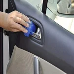 Multipurpose Reusable Car Interior AC Vent Dashboard Dust Dirt Cleaner Cleaning Gel Jelly for Car Interior PC Laptop Keyboard Electronic Gadgets Cleaning Gel(100 gm) - Image 5