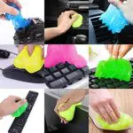 Multipurpose Reusable Car Interior AC Vent Dashboard Dust Dirt Cleaner Cleaning Gel Jelly for Car Interior PC Laptop Keyboard Electronic Gadgets Cleaning Gel(100 gm) - Image 6
