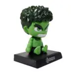 Hulk Bobble Head Action Figure Mobile Holder for Car Dashboard - Image 2