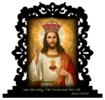 Jesus Christ Statue  God Acrylic Idol for Car Dashboard