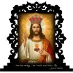 Jesus Christ Statue  God Acrylic Idol for Car Dashboard