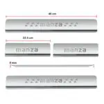 Ateen Tata Manza Door Sill/Foot step Stainless Steel Plates