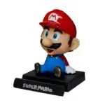 Mario Bobble Head Action Figure Mobile Holder for Car Dashboard - Image 3