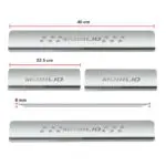 Ateen Door Sill/Foot step Stainless Steel Plates Set Of 4 For Honda Mobilio