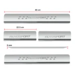 Ateen Door Sill/Foot step Stainless Steel Plates Set Of 4 For Mahindra Nuvosport