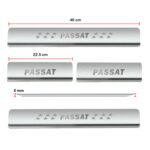 Ateen Door Sill/Foot step Stainless Steel Plates Set Of 4 For Volkswagen Passat