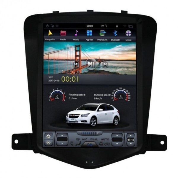 Ateen Tesla Screen For Chevrolet Cruze