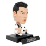 Ronaldo Bobble Head Action Figure Mobile Holder for Car Dashboard