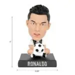 Ronaldo Bobble Head Action Figure Mobile Holder for Car Dashboard - Image 4
