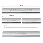 Ateen Door Sill/Foot step Stainless Steel Plates Set Of 4 For Skoda Superb