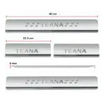 Ateen Door Sill/Foot step Stainless Steel Plates Set Of 4 For Nissan Teana