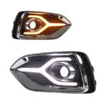 Light Lamps  DRL Daytime Running LED fog light For Hyundai Verna - Image 2