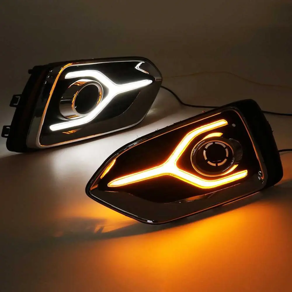 daytime running lights for fluidic verna