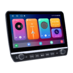 Ateen 10.4 Inch Floating DIsplay With Manual Buttons Knob Control Car Android Touch Screen Music System With Android Auto Apple Car Play Features 2Gb+32Gb - Image 2