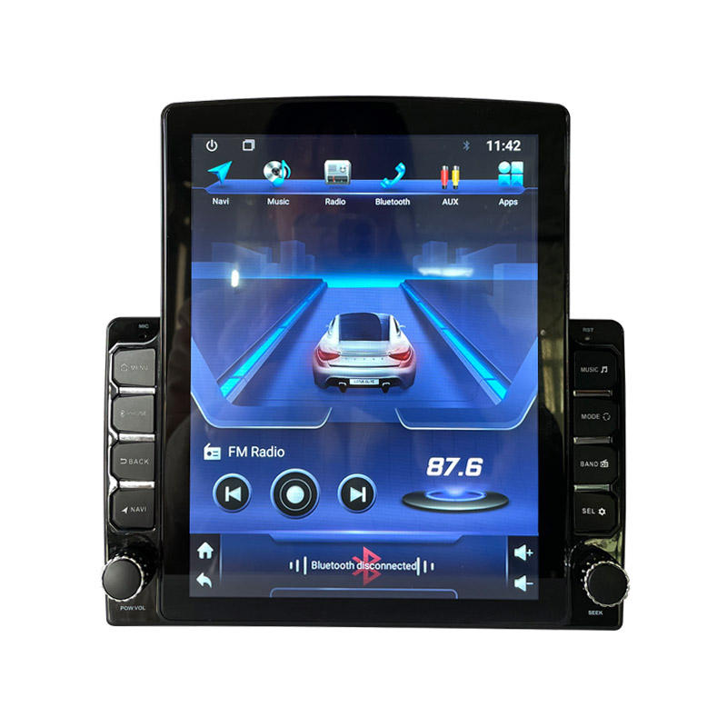 Ateen Buy Best 10.7 Inch Android Car Head Unit with Tesla Display Manual Buttons 2Gb+32Gb