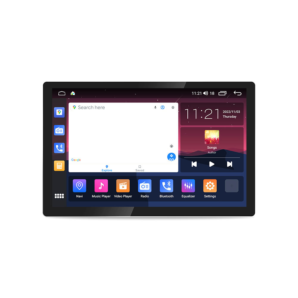 Ateen Buy Latest 13.1 Inch Android Car Music System 2K QLED Display