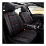 Best Car Seat Covers Premium Quality Enhance Comfort and Protection for Long-Lasting Comfort Pu Leatherette Material For Every Vehicle (Black and Red)