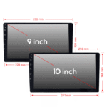 Ateen Best Price 9 Inch 10 Inch Car Stereo Touch Screen CarPlay Android Auto - Image 4
