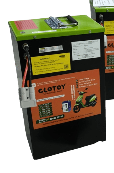Clotoy 48V 50Ah High-Performance Lithium-Ion Battery for Ultimate Power Efficiency For Electric Vehicles E Rickshaw