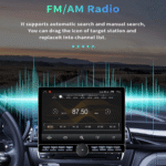 Ateen Best Diamond 2K 13" Inch Car  Android Tablet with Manual Buttons HD Display Fast Performance - Image 3