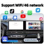 Ateen 23.6 Inch Android Car Player Touch Screen Stereo Carplay WIFI 4G GPS Navigation - Image 2