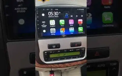 Ateen Toyota Innova Automatic Car Android Music System Touch Screen Double Din Installation Video