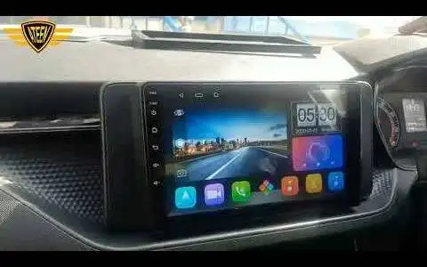 Ateen Skoda Kushaq car android touch screen double din infotainment system/stereo After Installation